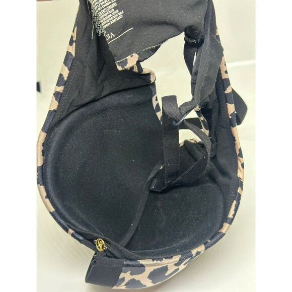 Victoria’s Secret Push-Up Bra – Leopard Print Black & Beige, Size 34B - Picture 6 of 6